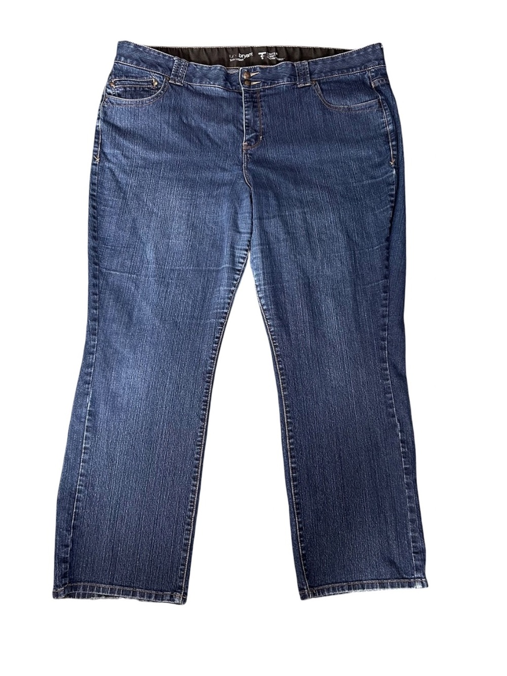Lane Bryant Womens Jeans high Rise Sz 24 / 3XL tighter tummy technology #313